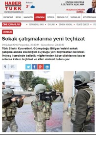 Haber Türk - New equipment for Urban warfare