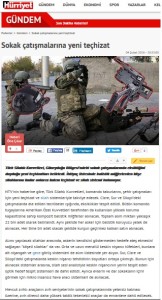 Hürriyet - New equipment for Urban warfare